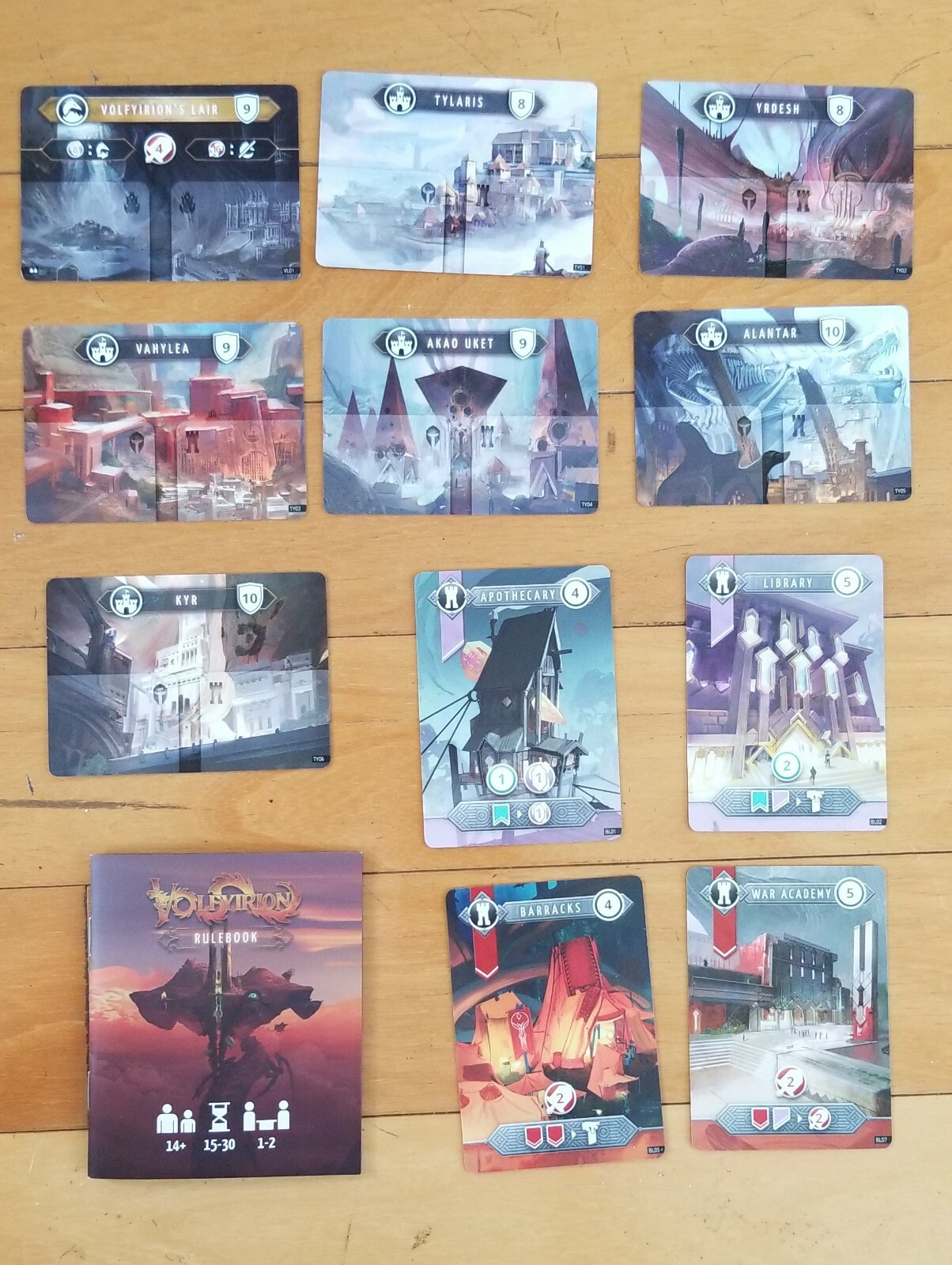 Volfyirion Regular Edition by Tabula Games Kickstarter SEALED