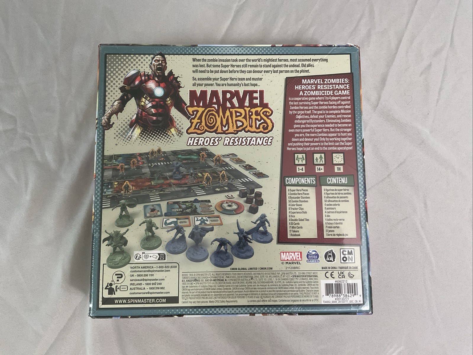 New, Sealed, Marvel Zombies: Heroes’ Resistance Board, 1-4 Players