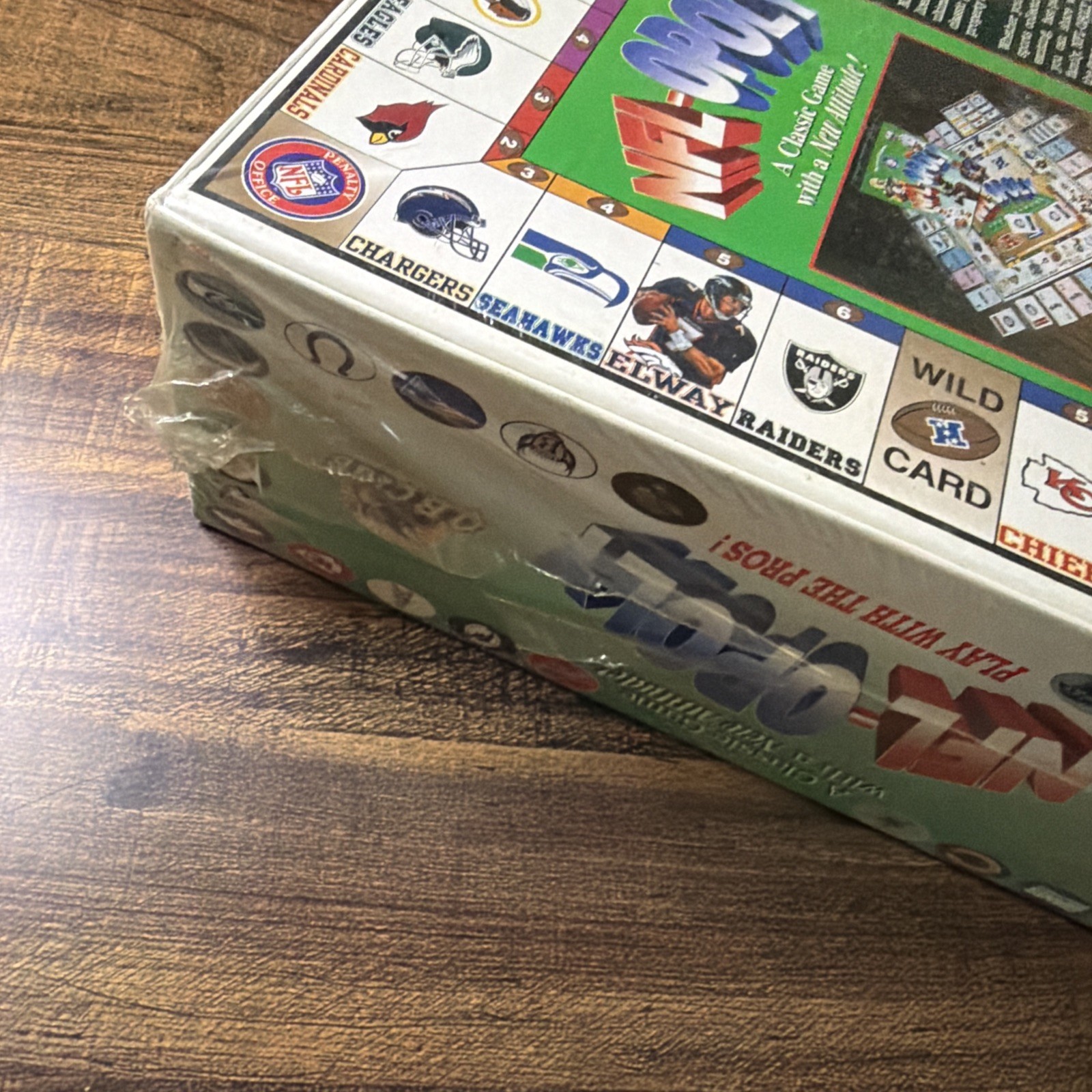 vintage NIB 1994 NFL-OPOLY BOARD GAME Football SEALED officially licensed NEW