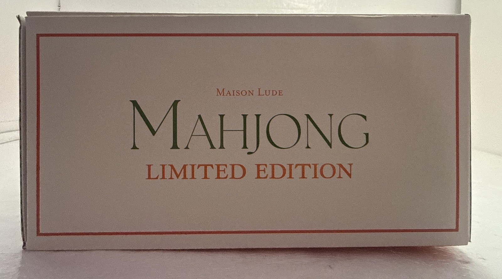 Maison Lude Mahjong Limited Edition 160 Tile Set-Mat-Accessories (Sealed)