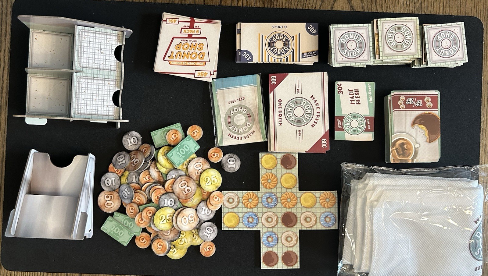 Donut Shop Board Game Deluxe Edition by 25th Century Games Complete