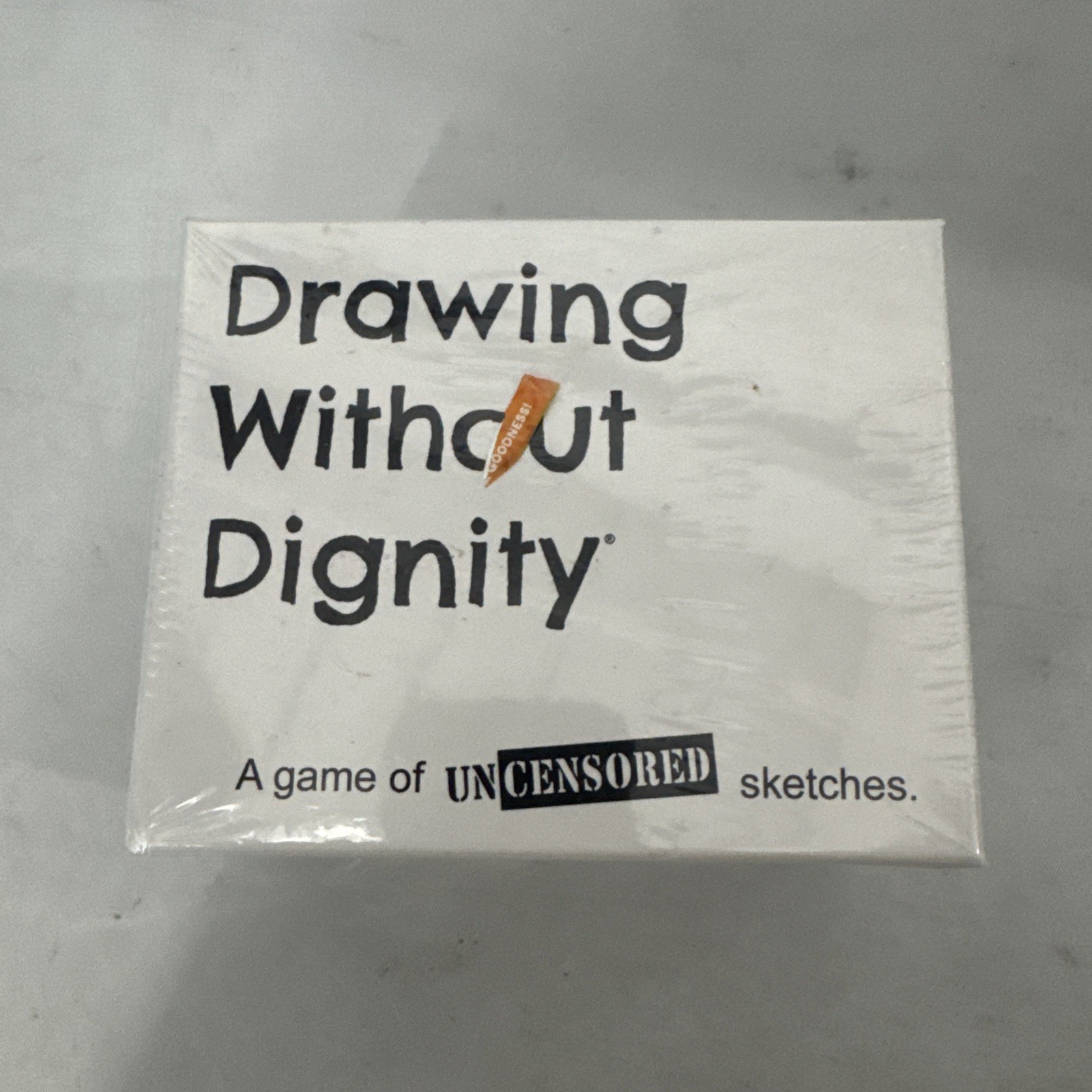 Drawing Without Dignity Game Uncensored Sketches Ages 17+ NEW Sealed