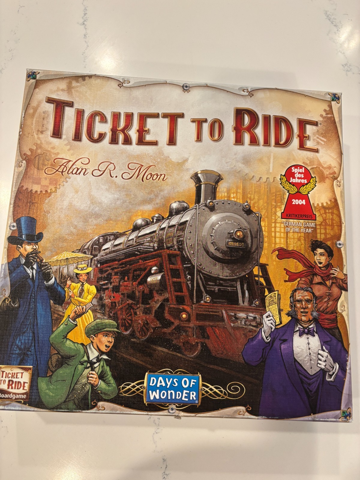 Days of Wonder Ticket to Ride Train Adventure Board Game – Used Once