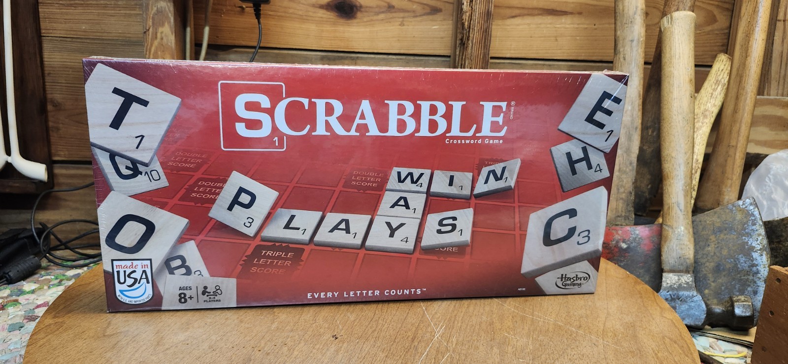 Hasbro Scrabble Game – A8166 New Sealed In Original Box