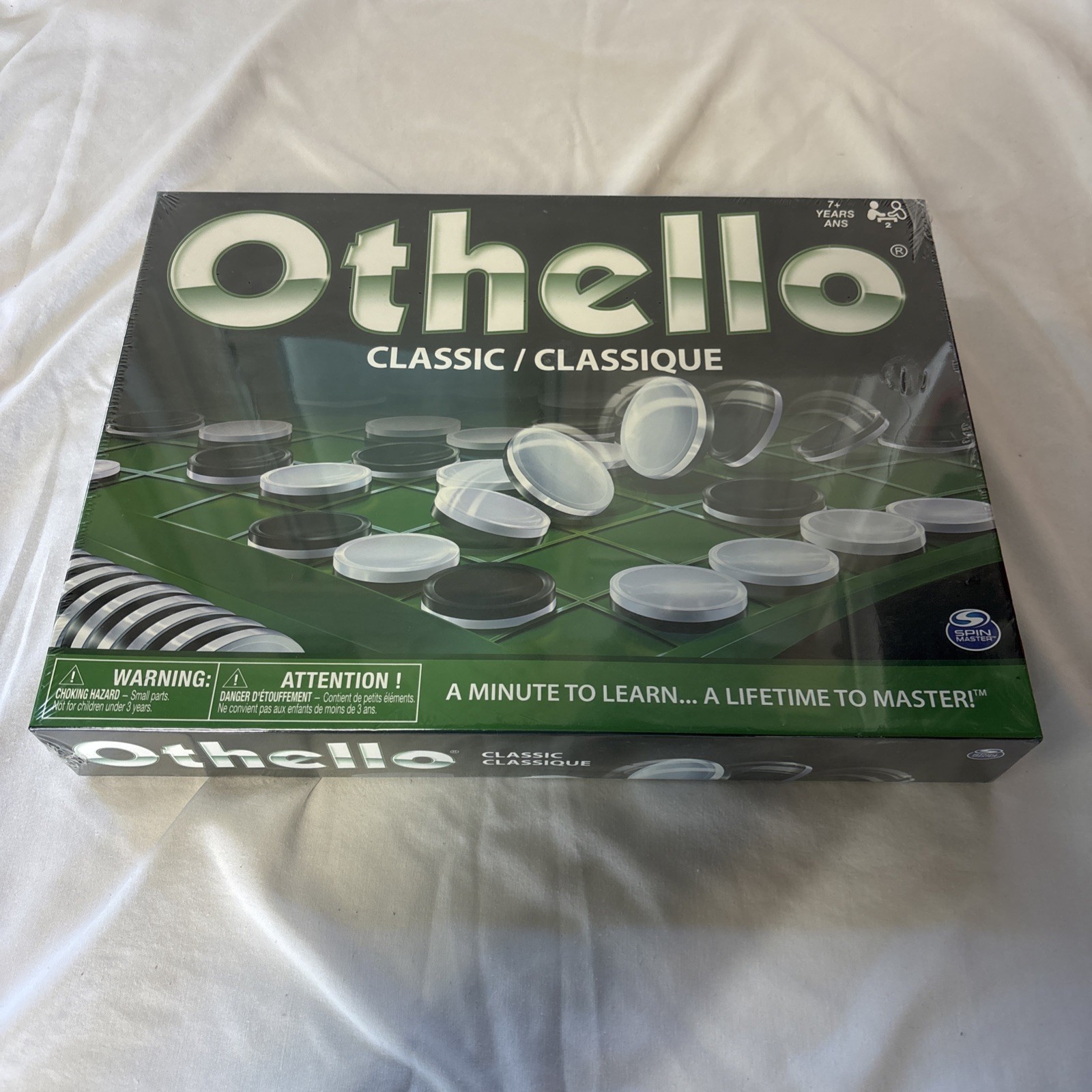 Othello Classic Board Game Spin Master Strategy Factory Sealed