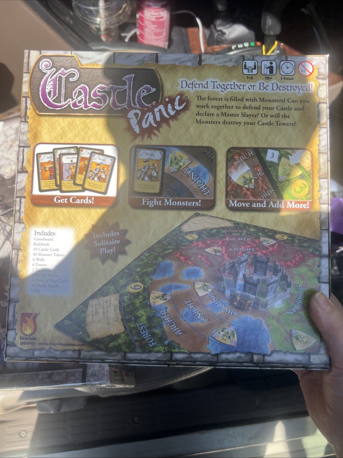 Castle Panic Board Game 1st Edition, 14th Printing Sealed New Unopened NIB 2016