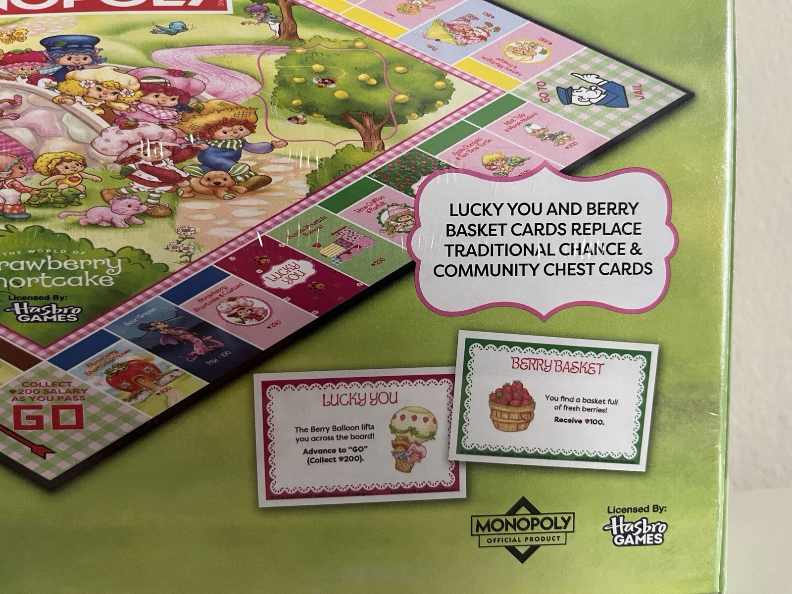 Monopoly: The World of Strawberry Shortcake Strategy Board Game New Sealed