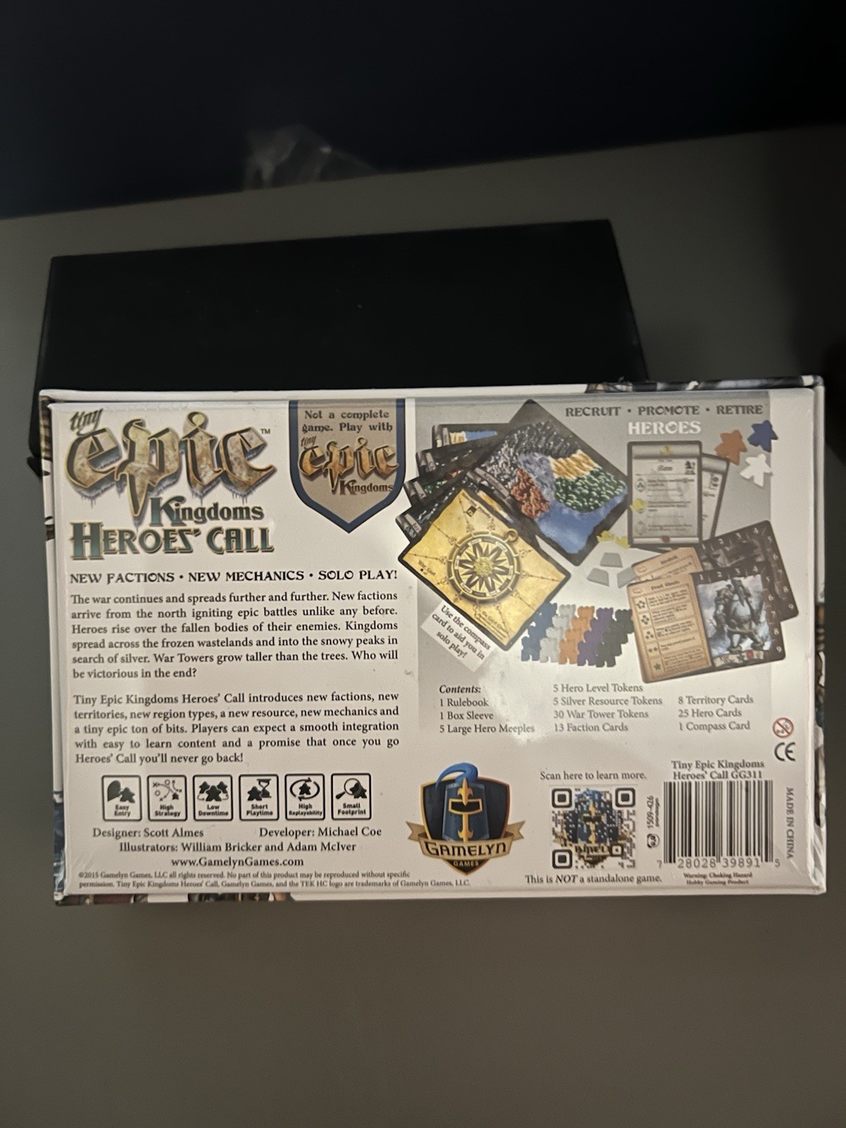 Board Game Tiny Epic Kingdoms – Heroes’ Call Box NEW