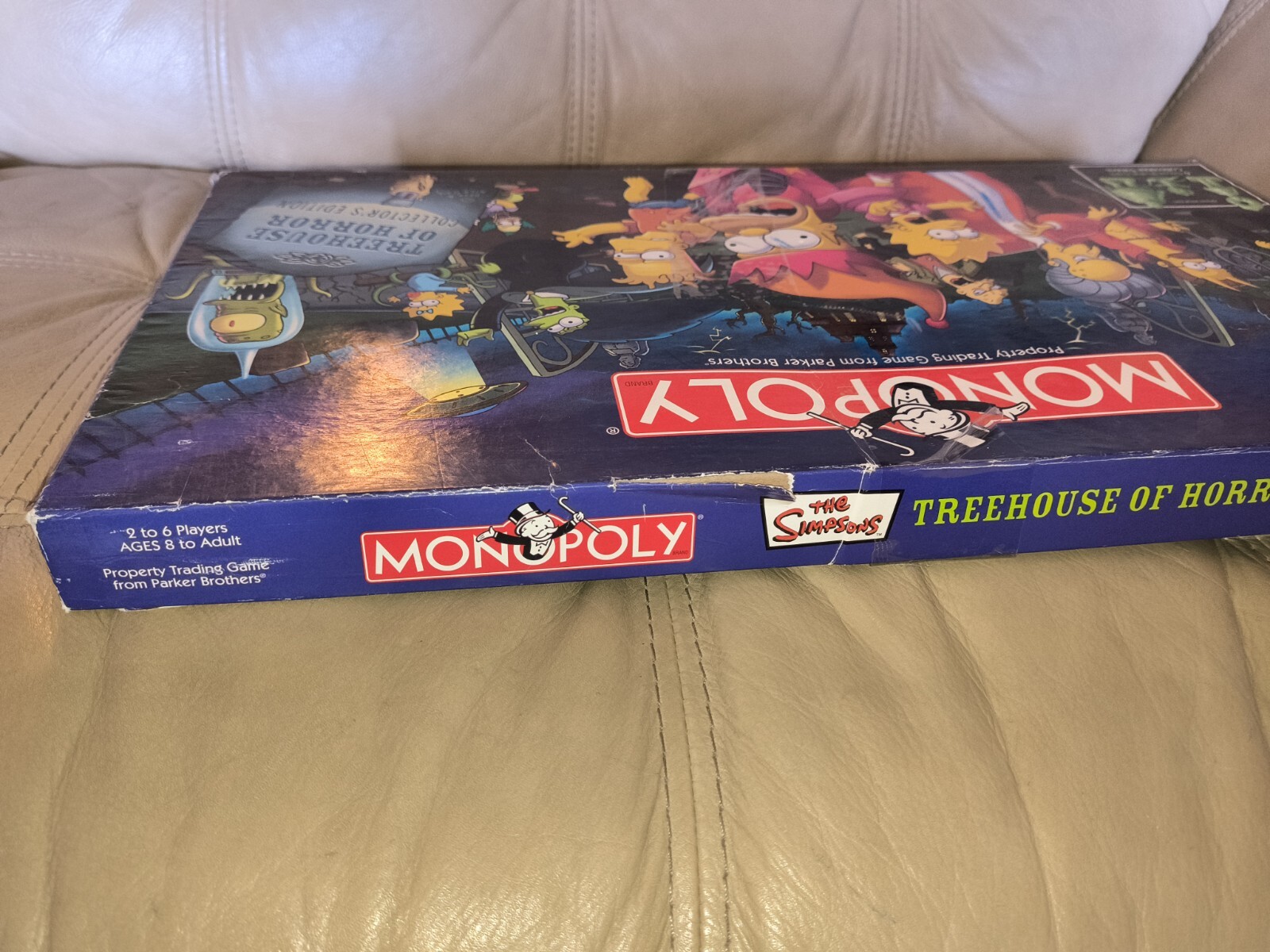 Hasbro Monopoly Simpsons Tree House of Horrors Collectors Edition – Incomplete