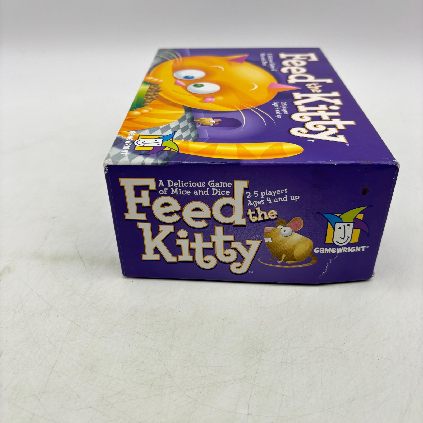 Feed the Kitty Game COMPLETE Gamewright 2006 Children’s Kids Wooden