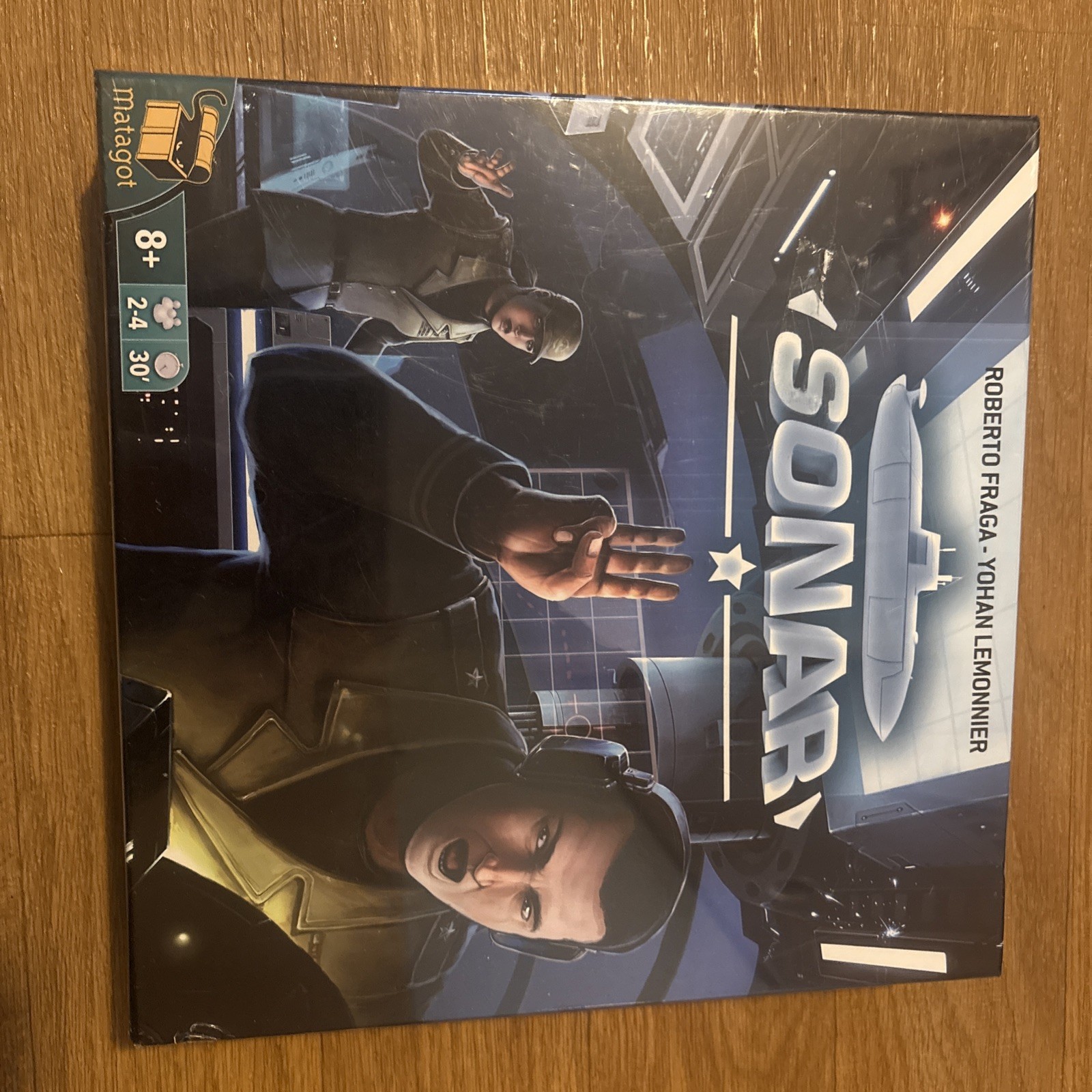 Sonar Board Game Asmodee Editions Matagot Submarine Combat Factory Sealed Box