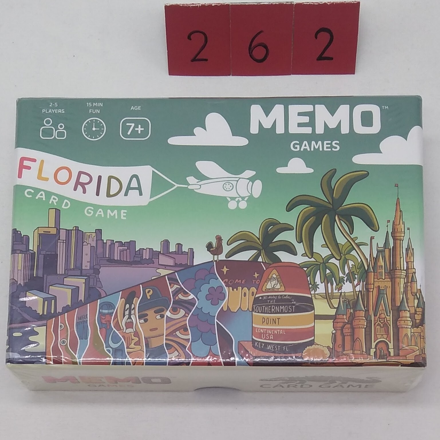 Matching Card Game for Kids & Adults- Florida Memory Flash Cards