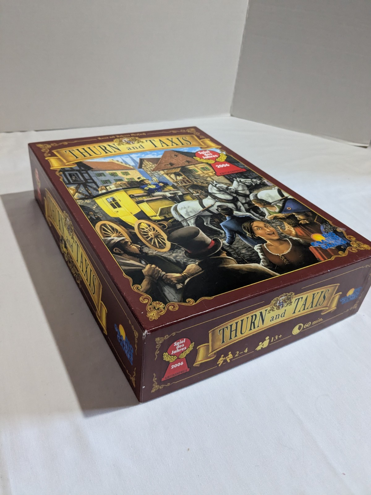 Thurn and Taxis Board Game Complete Rio Grande Games 2006