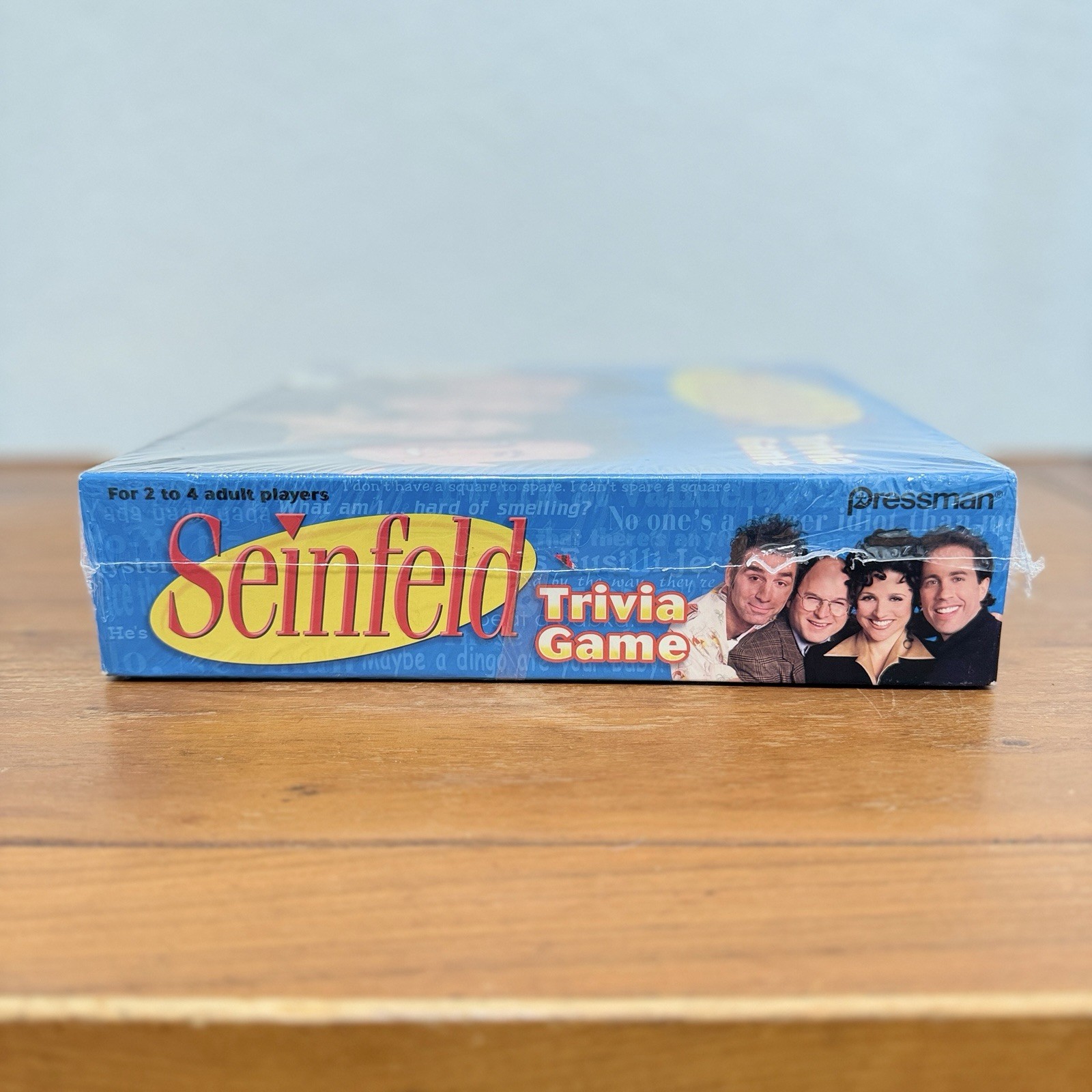 Pressman Seinfeld Trivia Game Complete Game 2-4 Adult Players 2009 MPN 5300