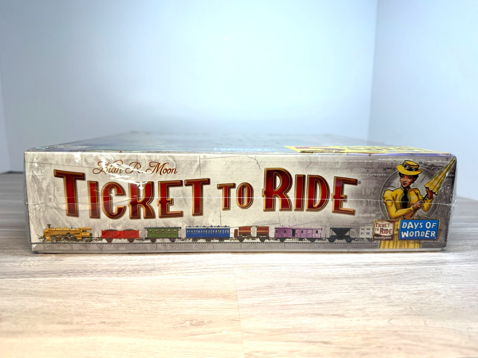 New Ticket to Ride Board Game, Sealed, but seal a bit torn, Strategy, Family