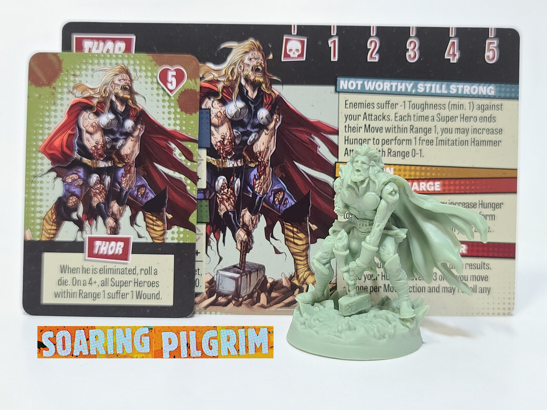 THOR – ZOMBIE Zombicide MARVEL ZOMBIES Kickstarter Exclusive CMON