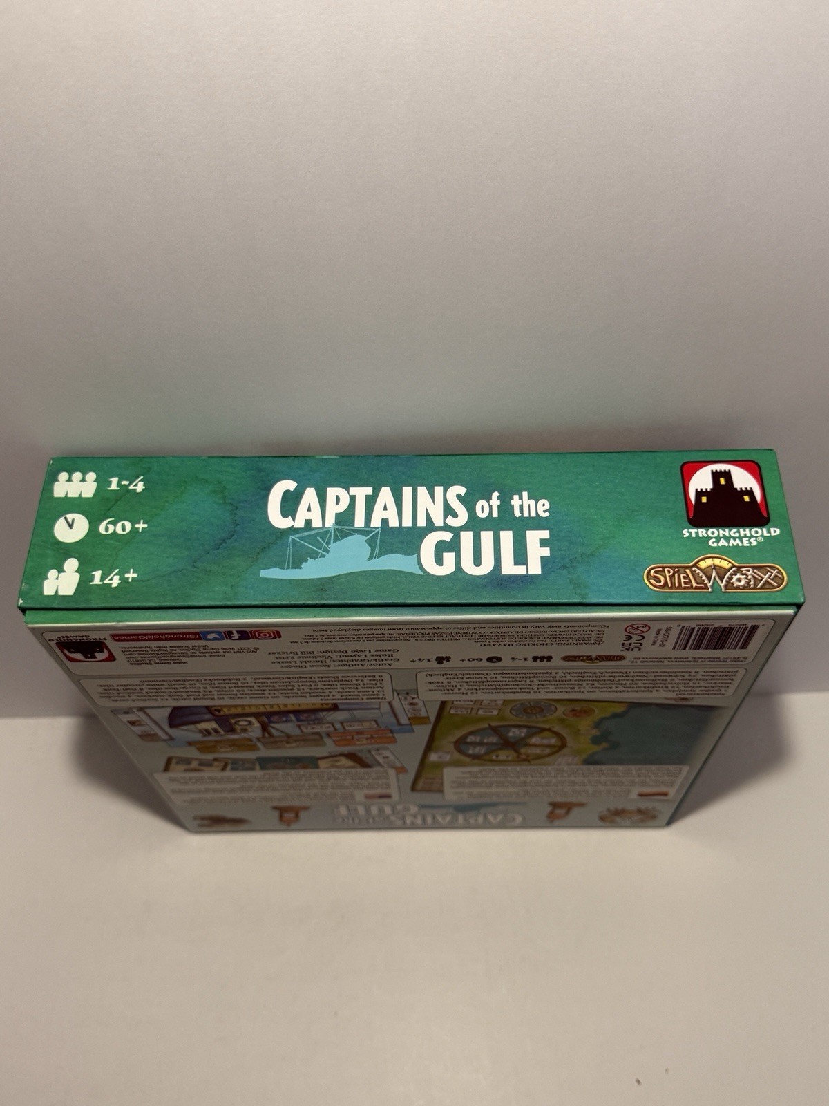 Captains of the Gulf Board Game Spielworxx Stronghold Games 2021 – Open Box