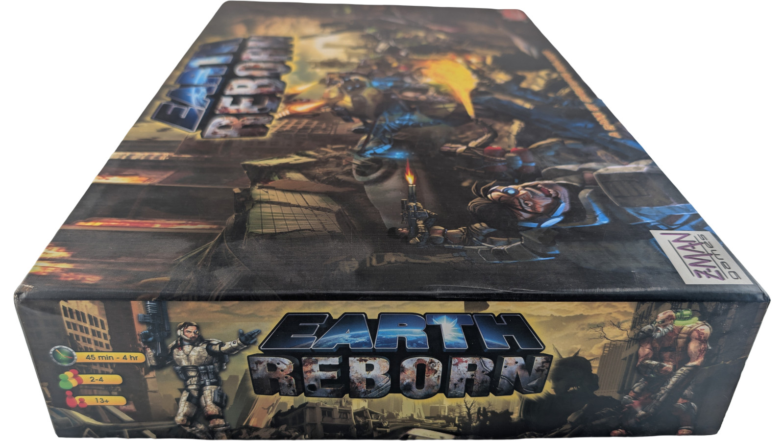 Earth Reborn Board Game Z-Man Games Ludically ER01EN 2010 Miniatures Set