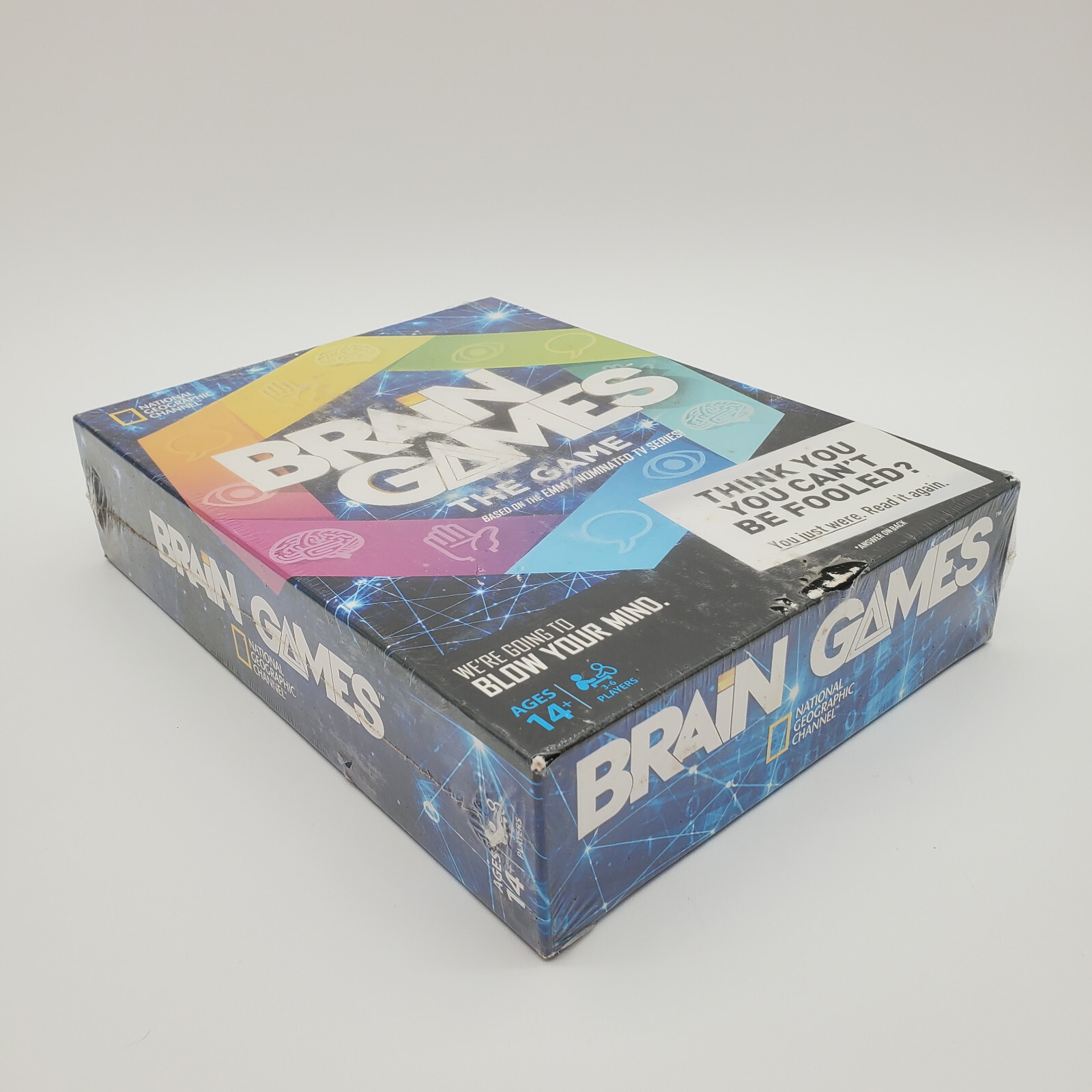 New National Geographic Channel Brain Games The Game Complete Board Game Family