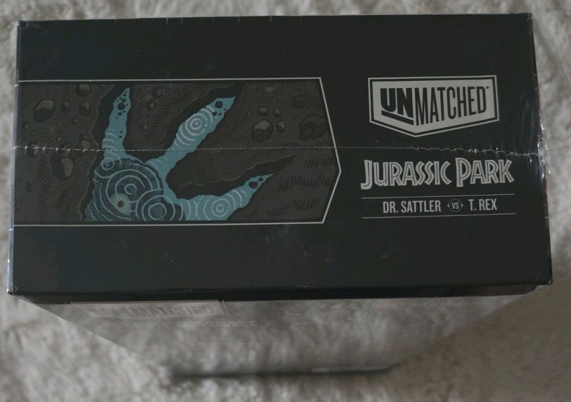 Unmatched: Jurassic Park Dr. Sattler vs T. Rex – Mondo – New, Sealed, Limited