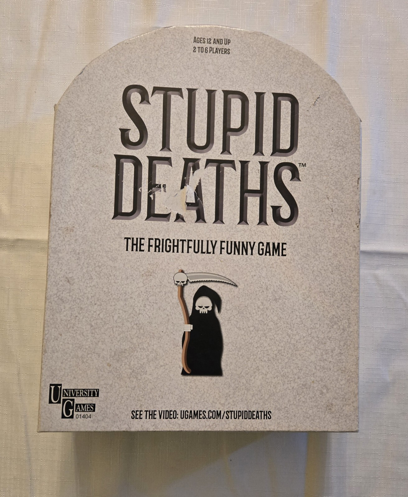 Stupid Deaths Party Board Game Survival Grim Reaper Funny Adult and Teens