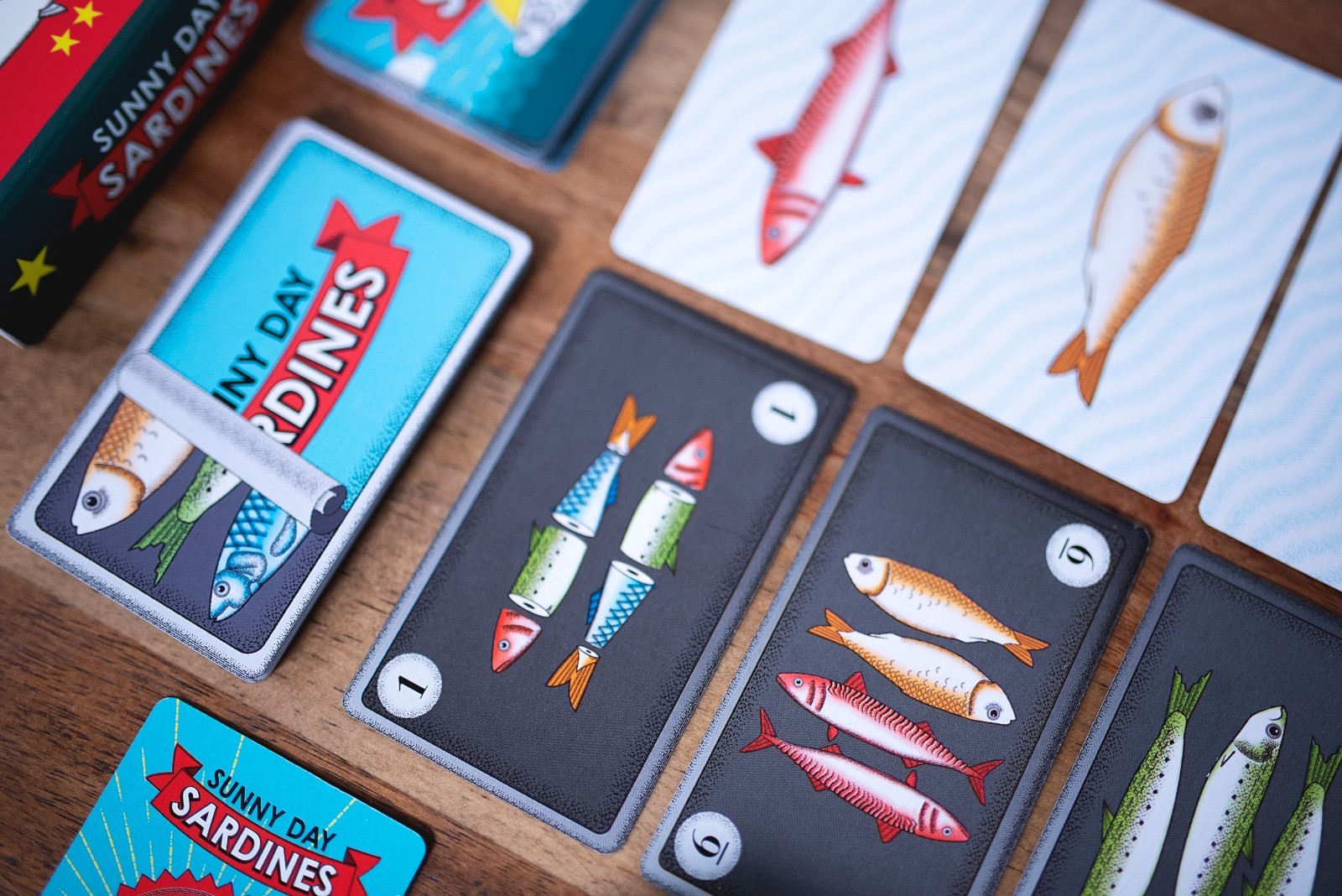 NIS Conservas Board Game – Challenging nautical themed solo bag building