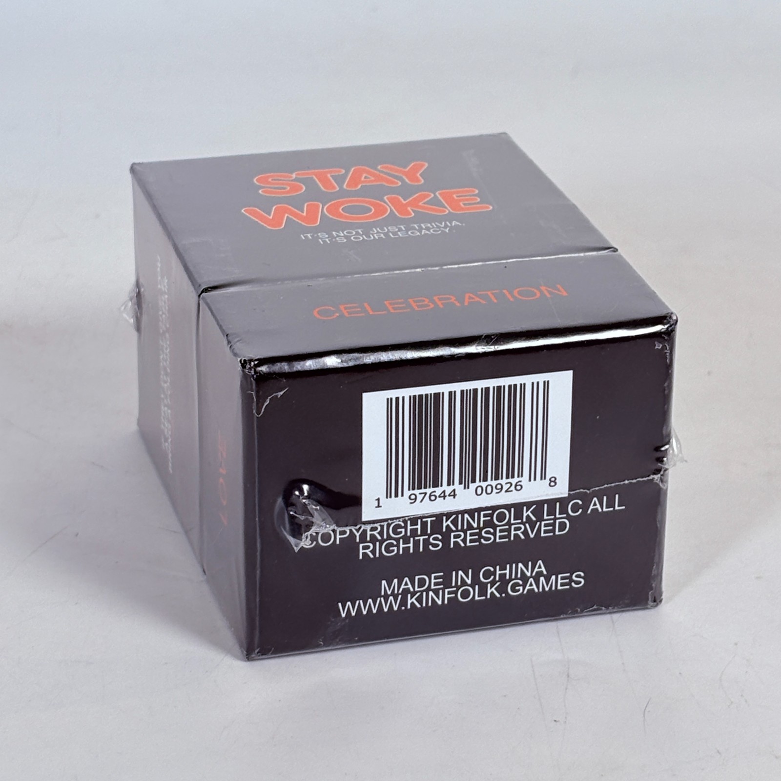 Kinfolk Games Stay Woke Celebration Culture Trivia Game Team Play 17+ 2 Players
