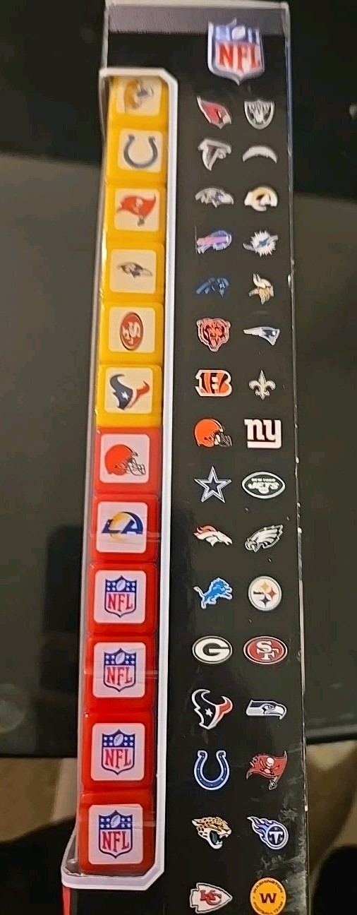 NFL Fanzy Fast Paced Speed Dice Game New In Box