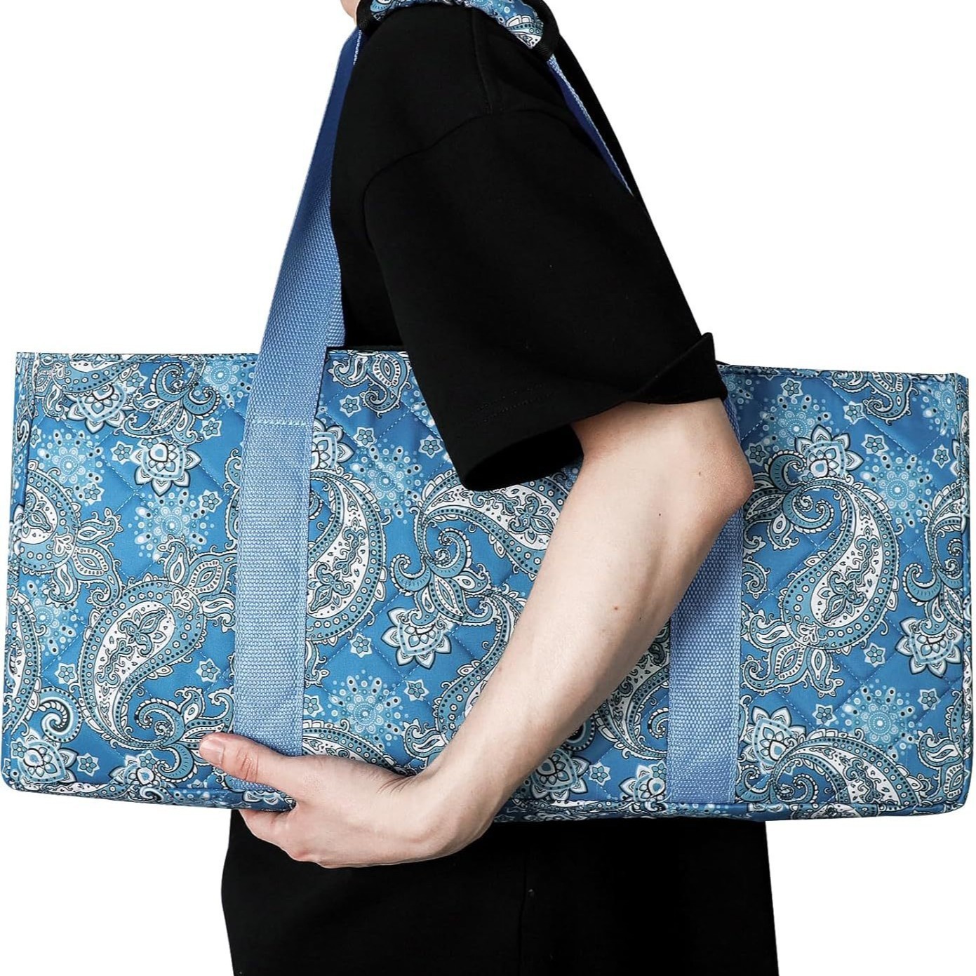 NEW!American Mahjong,160 deep blue Layered+Fashion Mahjong bag set Fast ship
