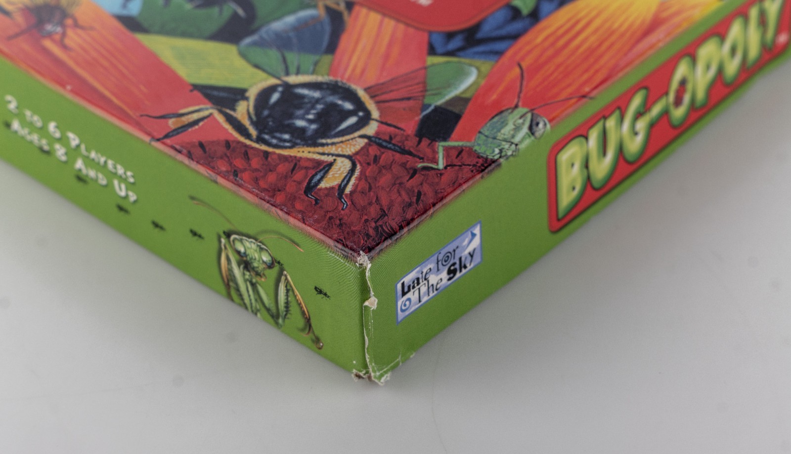 Bug-opoly Late for the Sky Bug Monopoly Unplayed Some Parts Sealed Complete