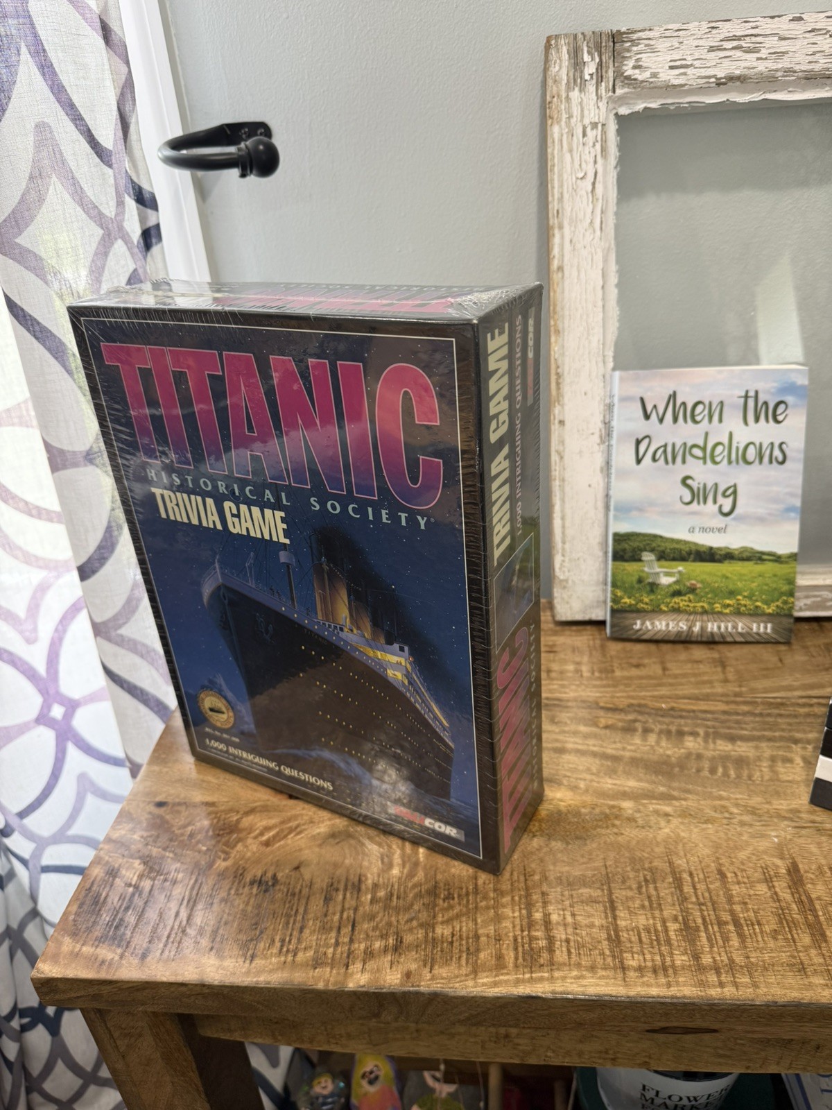New Trivia Titanic Vintage 1998 Historical Society Talicor Board Game Sealed