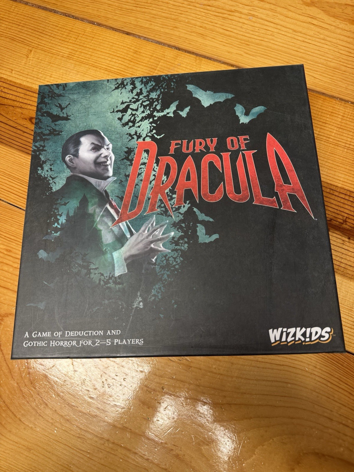 WizKids Fury of Dracula Board Game with painted minatures