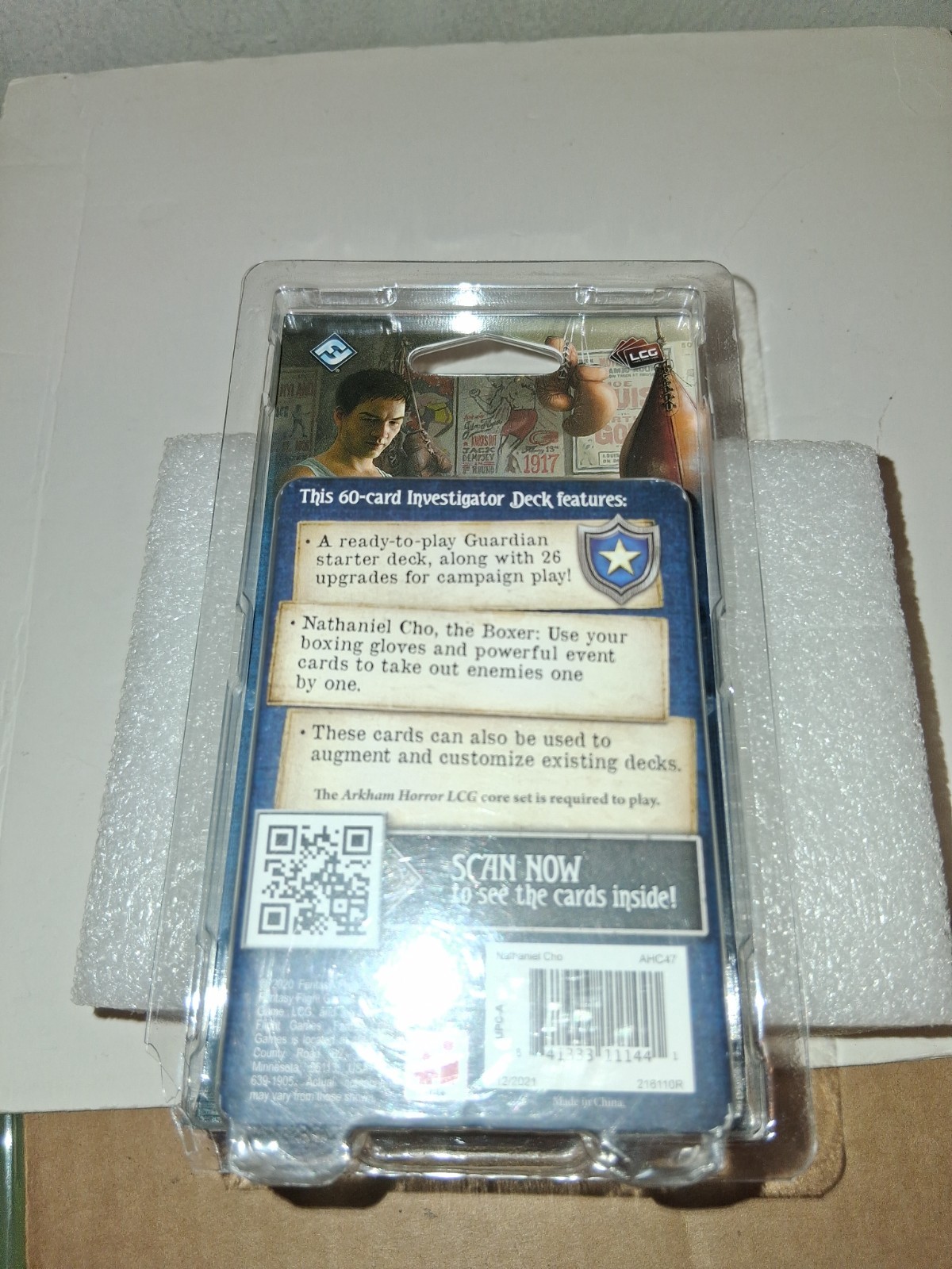 Arkham Horrors Card Game NATHANIEL CHO Investigator Deck BRAND NEW