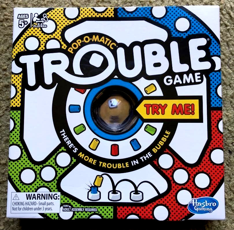 Hasbro Trouble Board Game – A5064 New In Box