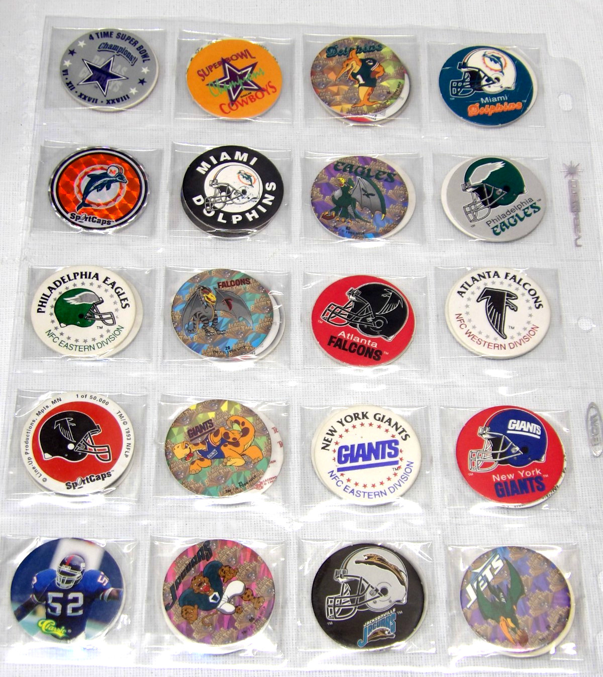 Pogs!• Sports Themed!• 280 Wrapped/Sleeved Pogs!• NFL• NBA• MLB• NHL• FIFA•
