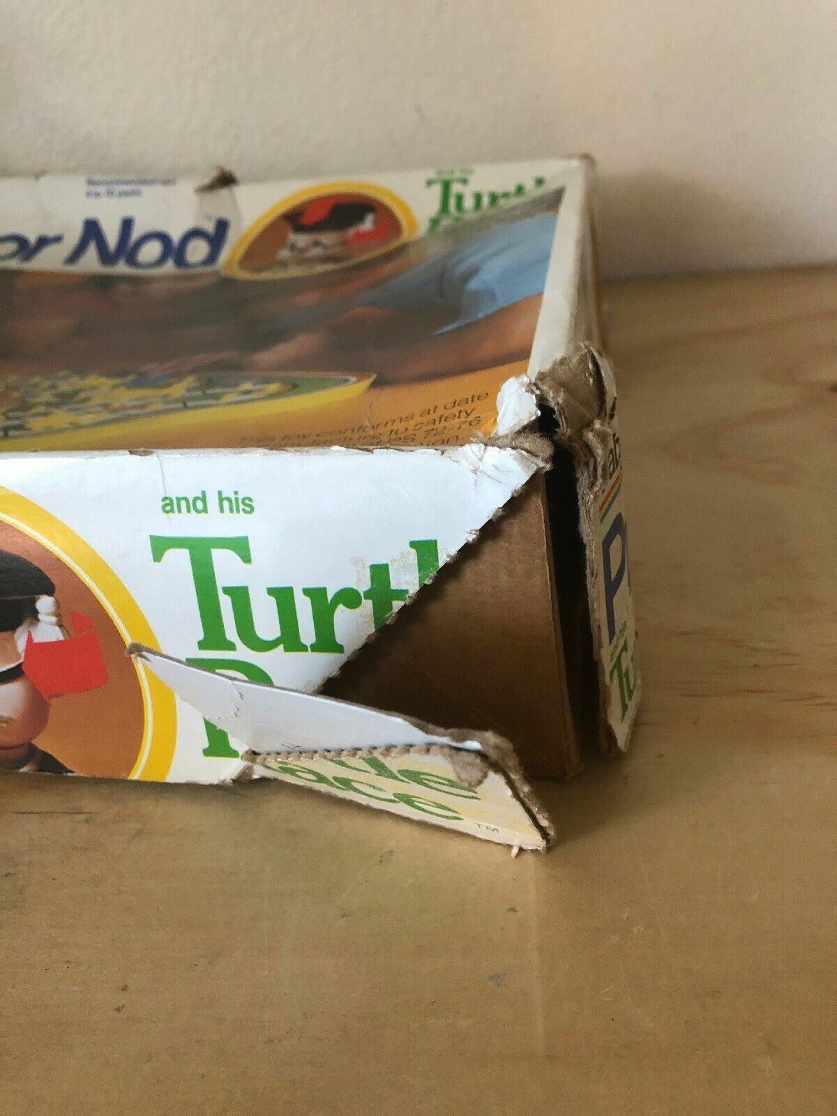 Vintage Rare Gabriel Professor Nod And His Turtle Race Game Needs Repair