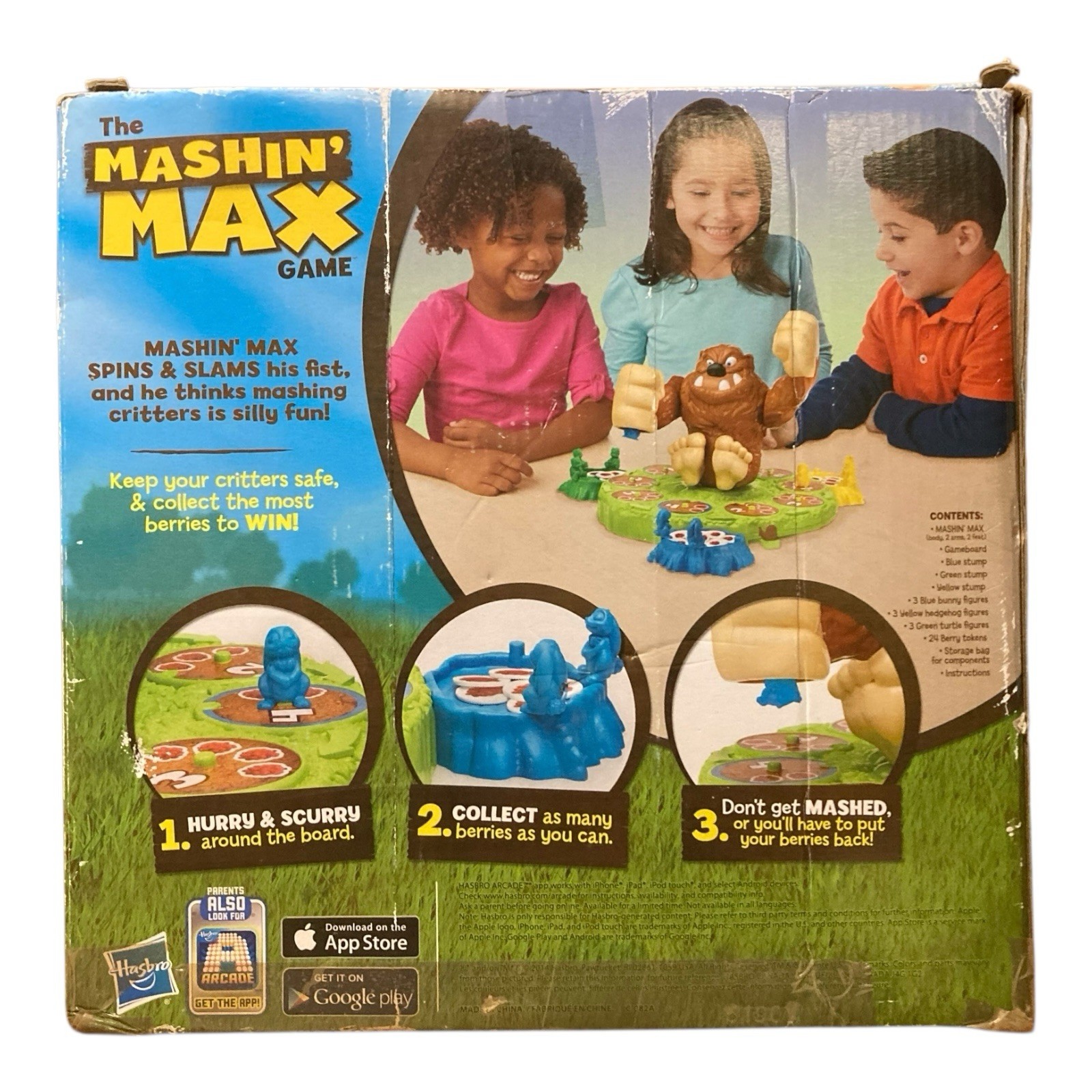 The Mashin Max Game Stash Dash Don’t Get Mashed Hasbro Missing 2 Tokens Tested