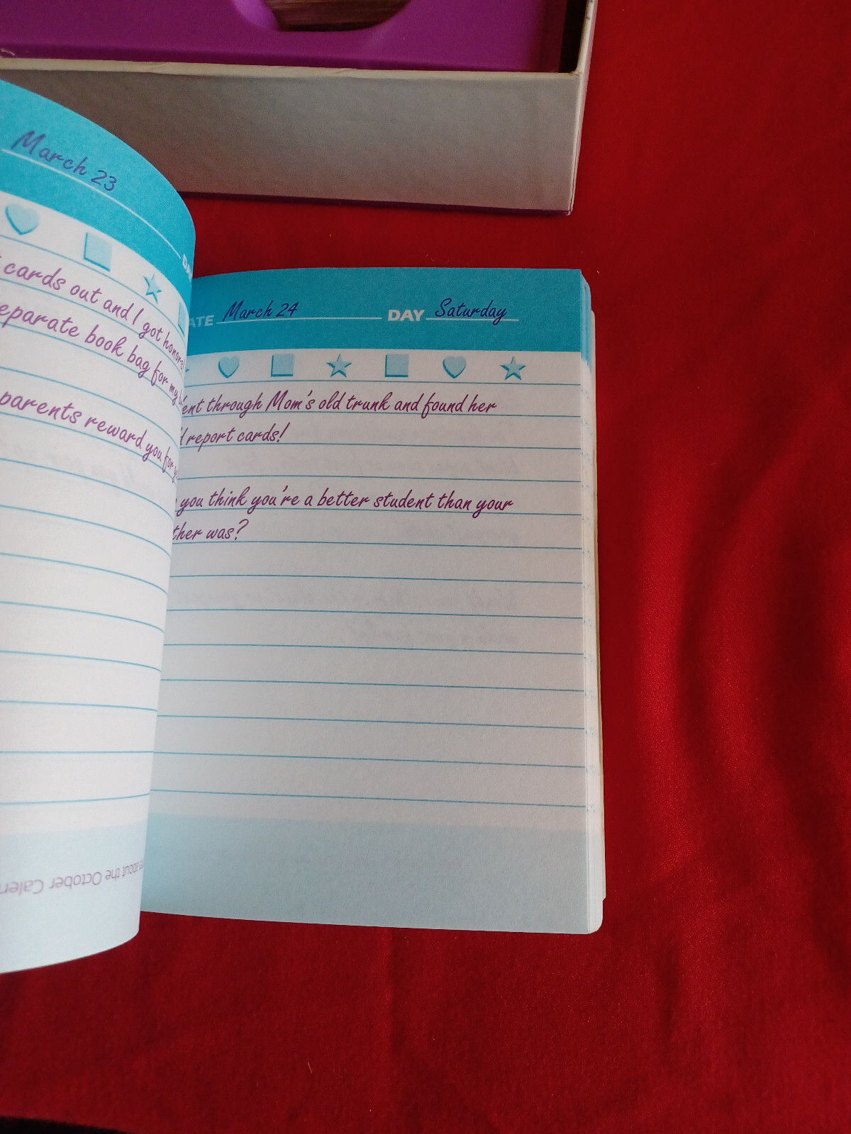 Girl Talk Secret Diary Board Game (Missing 2 Pencils, 15 Cards and 2 Pads)