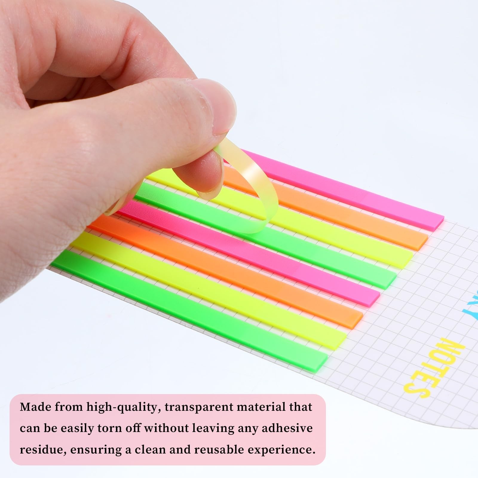 640 Pcs Mahjong Line Finder Notes, Mahjong Line Highlighter Stripe, for Playe…