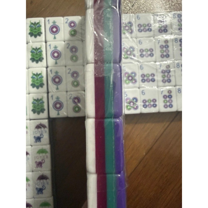 American Mahjong Game Set, 160 New Royal Purple Layered Mah jong
