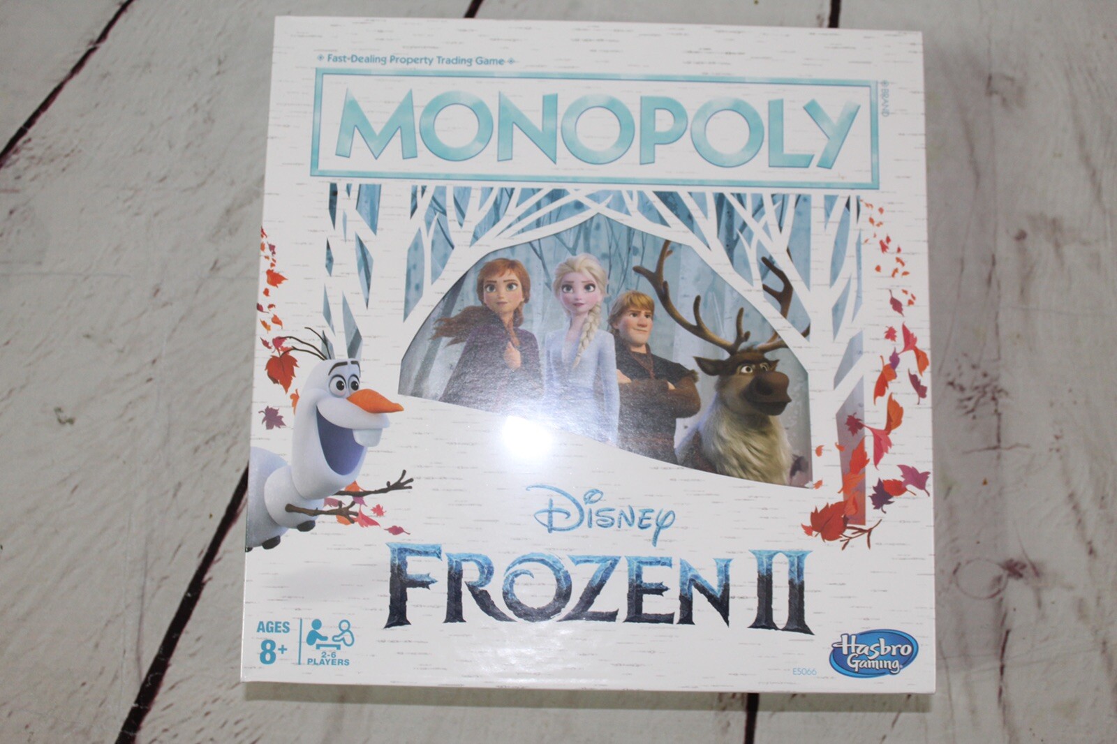 Disney Frozen 2 II Monopoly Board Game Hasbro Gaming Elsa Anna Olaf Kristoff