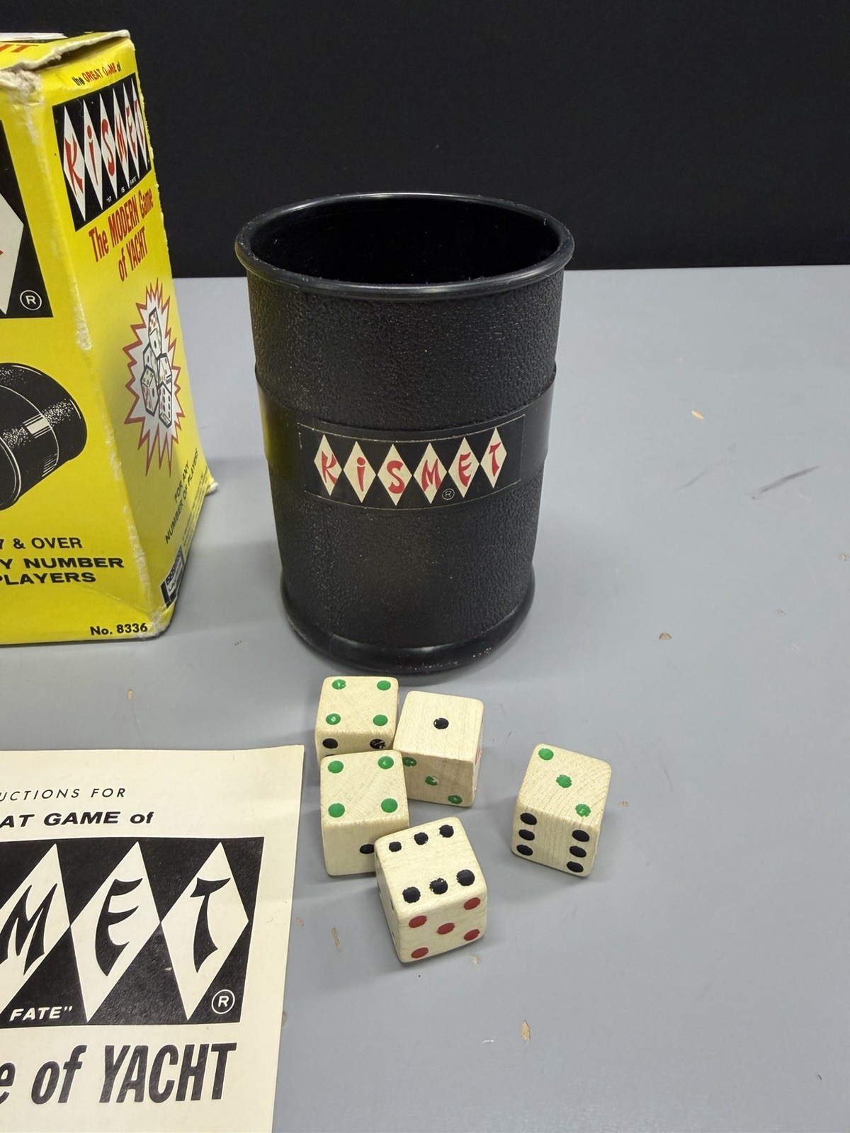 Vintage 1964 Kismet Game By Lakeside Complete With Original Box & Instructions