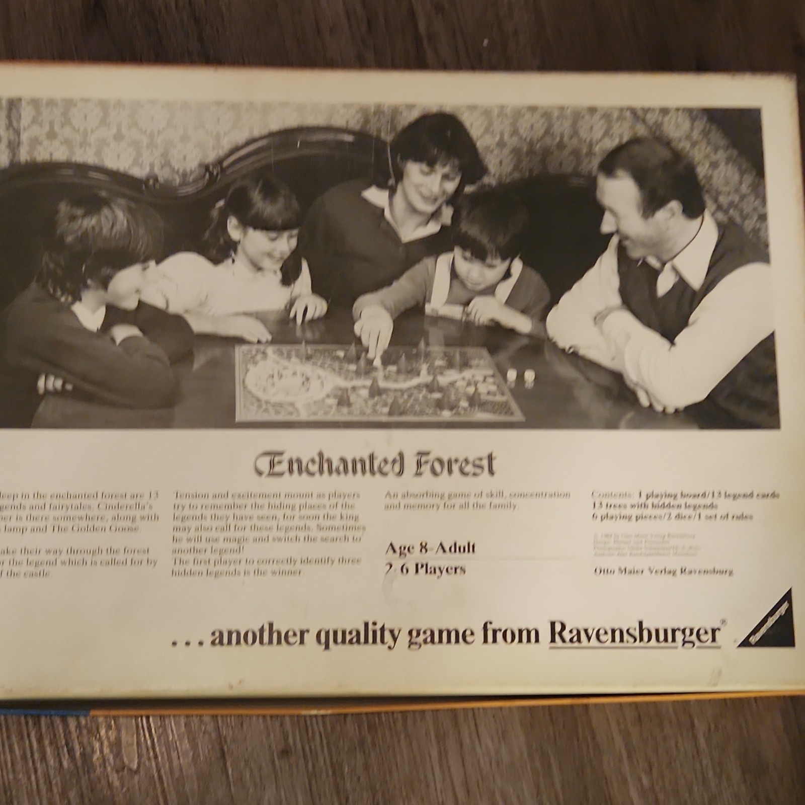 Ravensburger Enchanted Forest Fairytales Board Game Ages 8+ 2 Players
