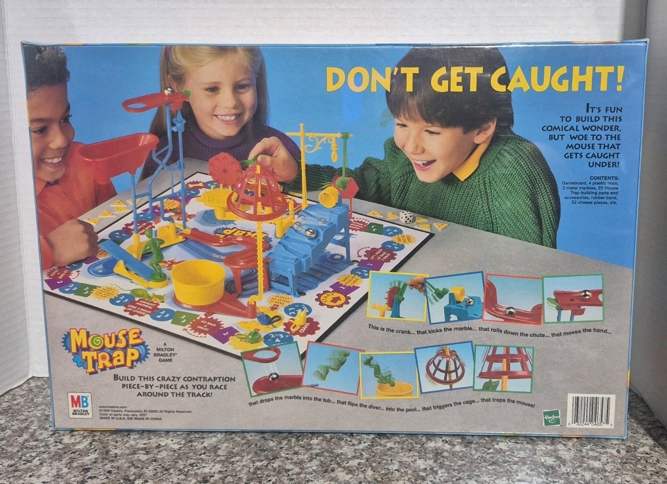 Vintage 1999 Mouse Trap Board Game 4657 Milton Bradley Hasbro New Sealed