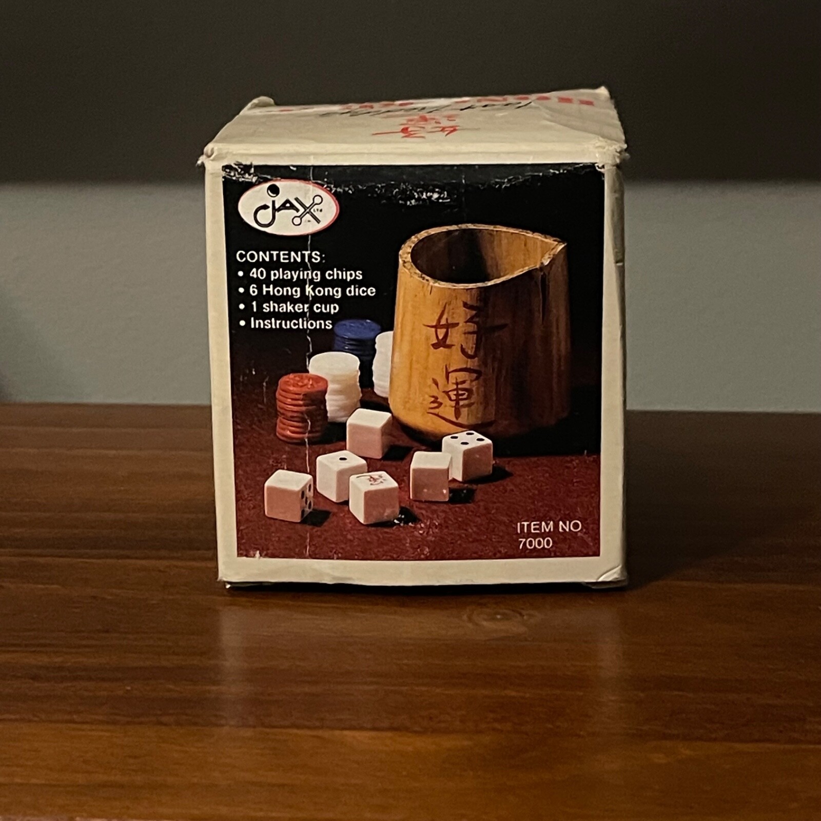Jax Dice Game Fast Freddy’s Hong Kong 1983 in Original Box Instructions Vintage