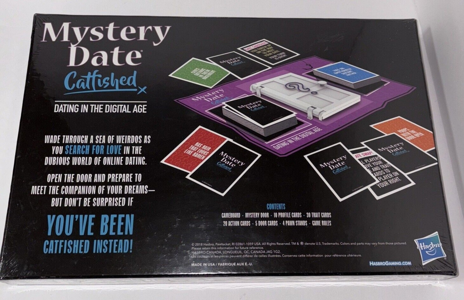 Mystery Date Catfished Dating in Digital Age Parody Game New Sealed Adult 2018