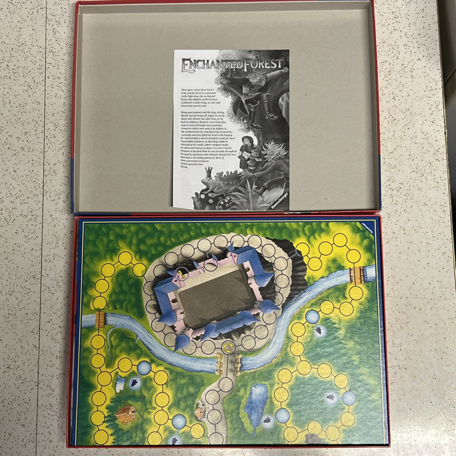 Ravensburger Enchanted Forest 1994 Children’s Memory Board Game 100% Complete