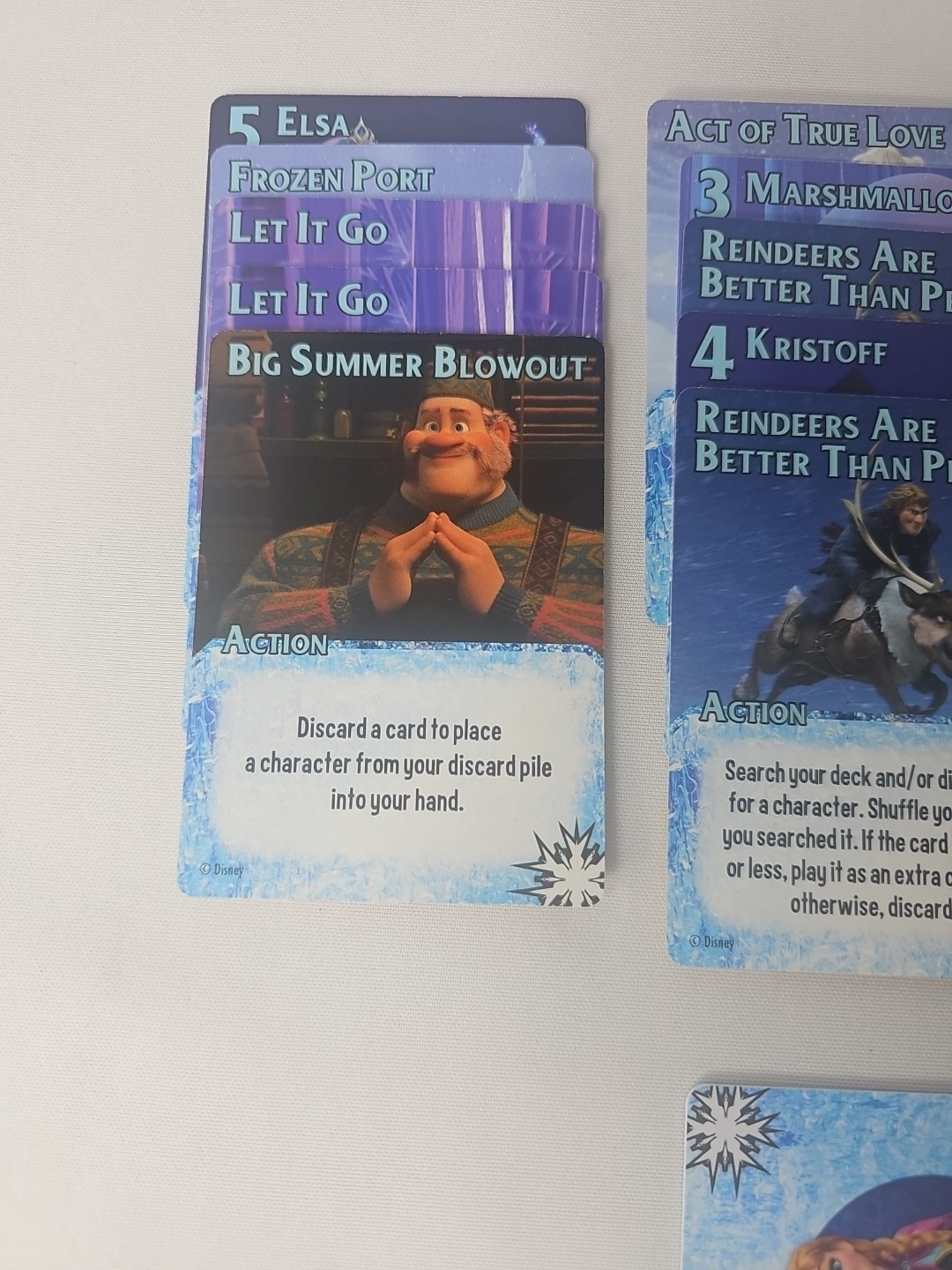 Smash Up DISNEY Frozen Faction Pack – Alderac Entertainment REPLACEMENT SET