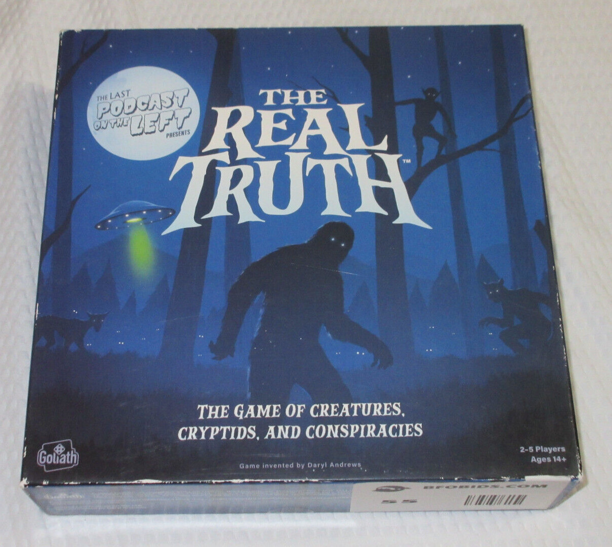 The Real Truth Board Game A Game of Creatures Cryptids & Conspiracies