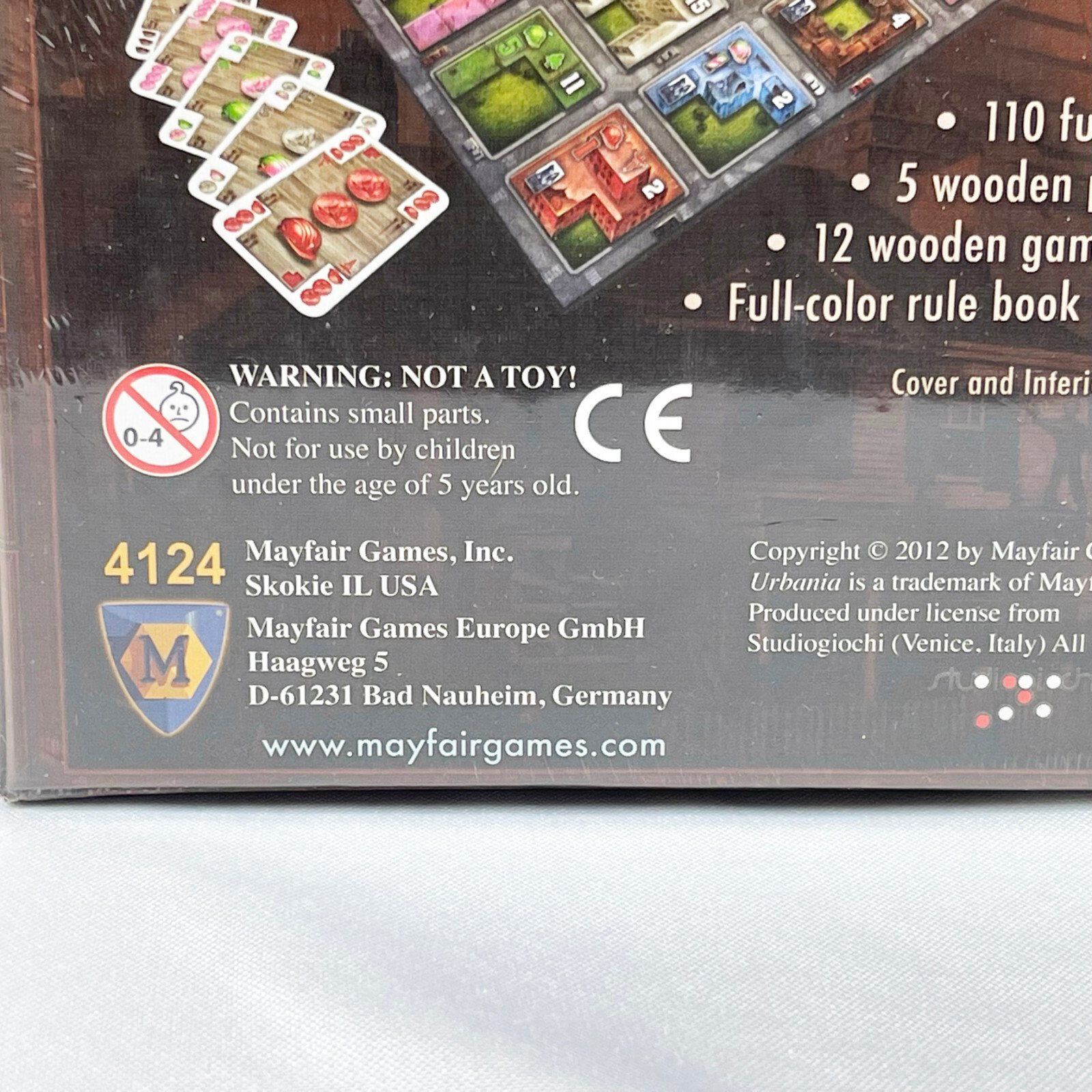 Urbania Board Game NEW Simone Lucian Mayfair